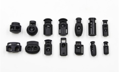 ZJ    優質塑料彈簧釦  雙孔扣 正面照